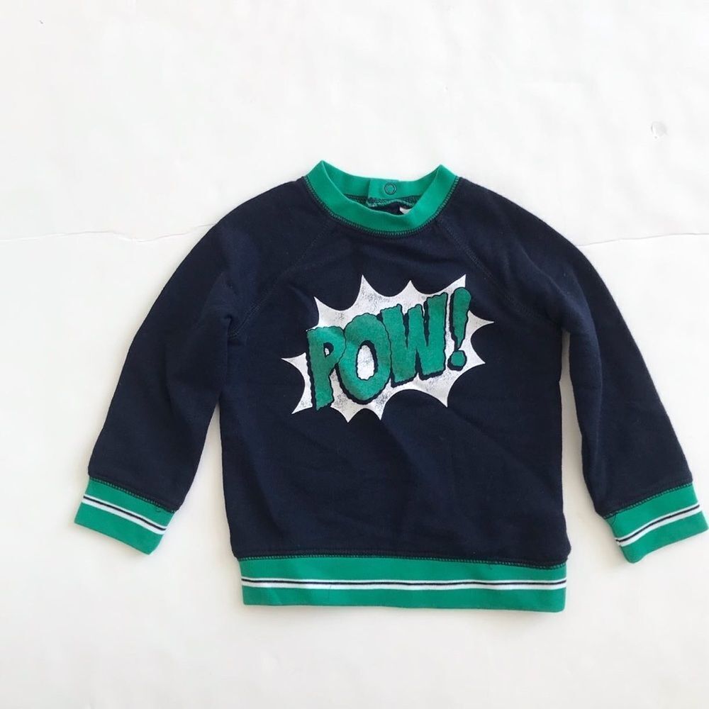 Joe Fresh POW sweatshirt EUC 12-18 months